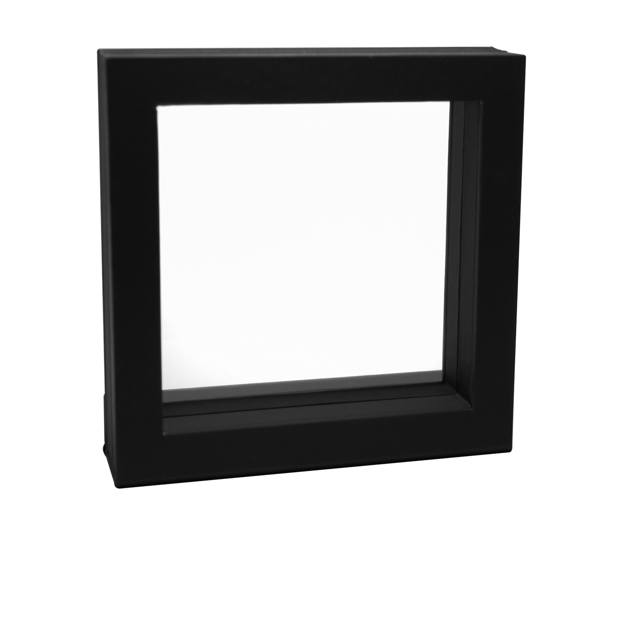 Object frame 100 x 100 mm inner dimension black