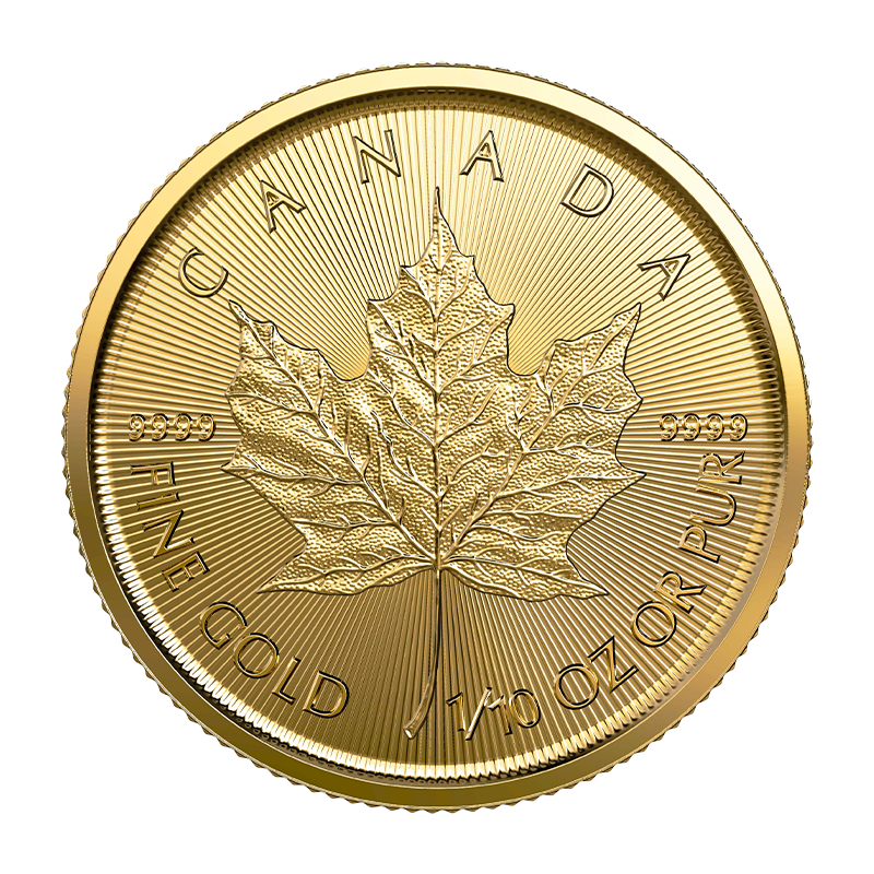 Maple Leaf - Canada 1/10 oz gold coin