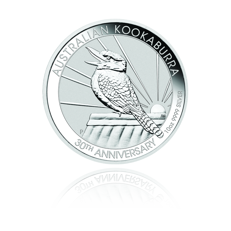 Kookaburra (diverse Jahrgänge) - Australien 10 oz Silbermünze
