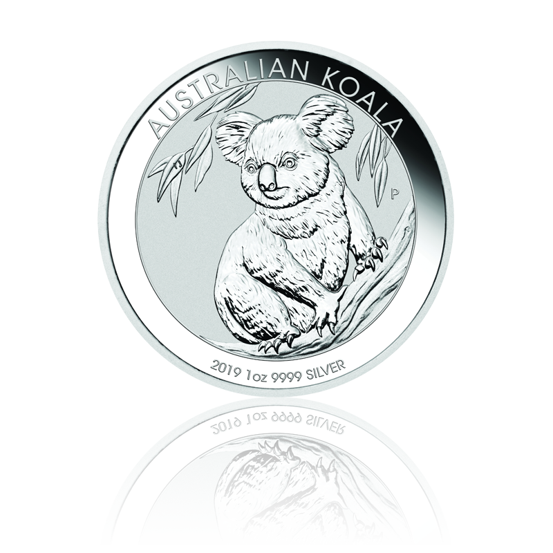 Koala Australia- 1 oz fine silver