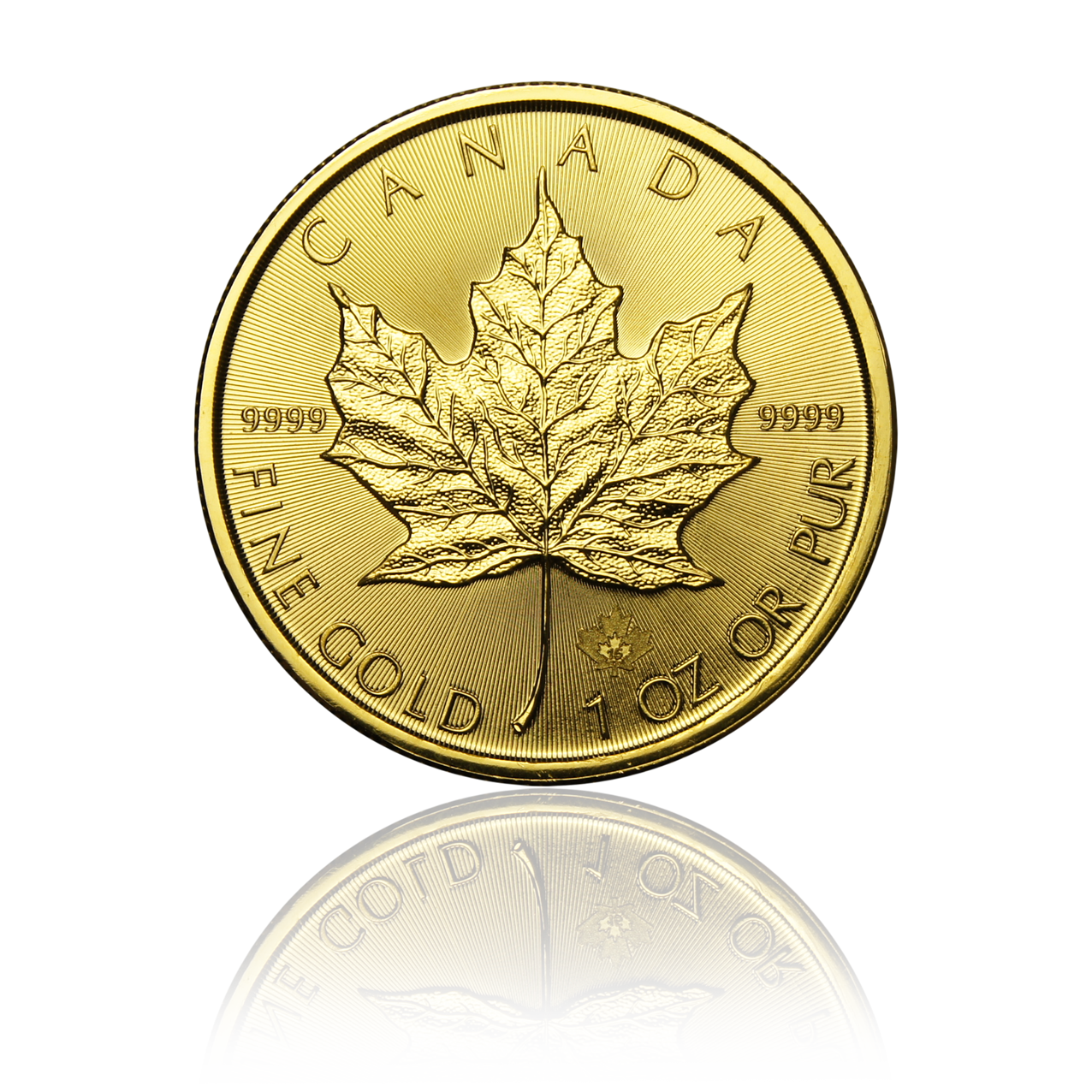Maple Leaf - Kanada 1 oz Goldmünze -  diverse Jahrgänge