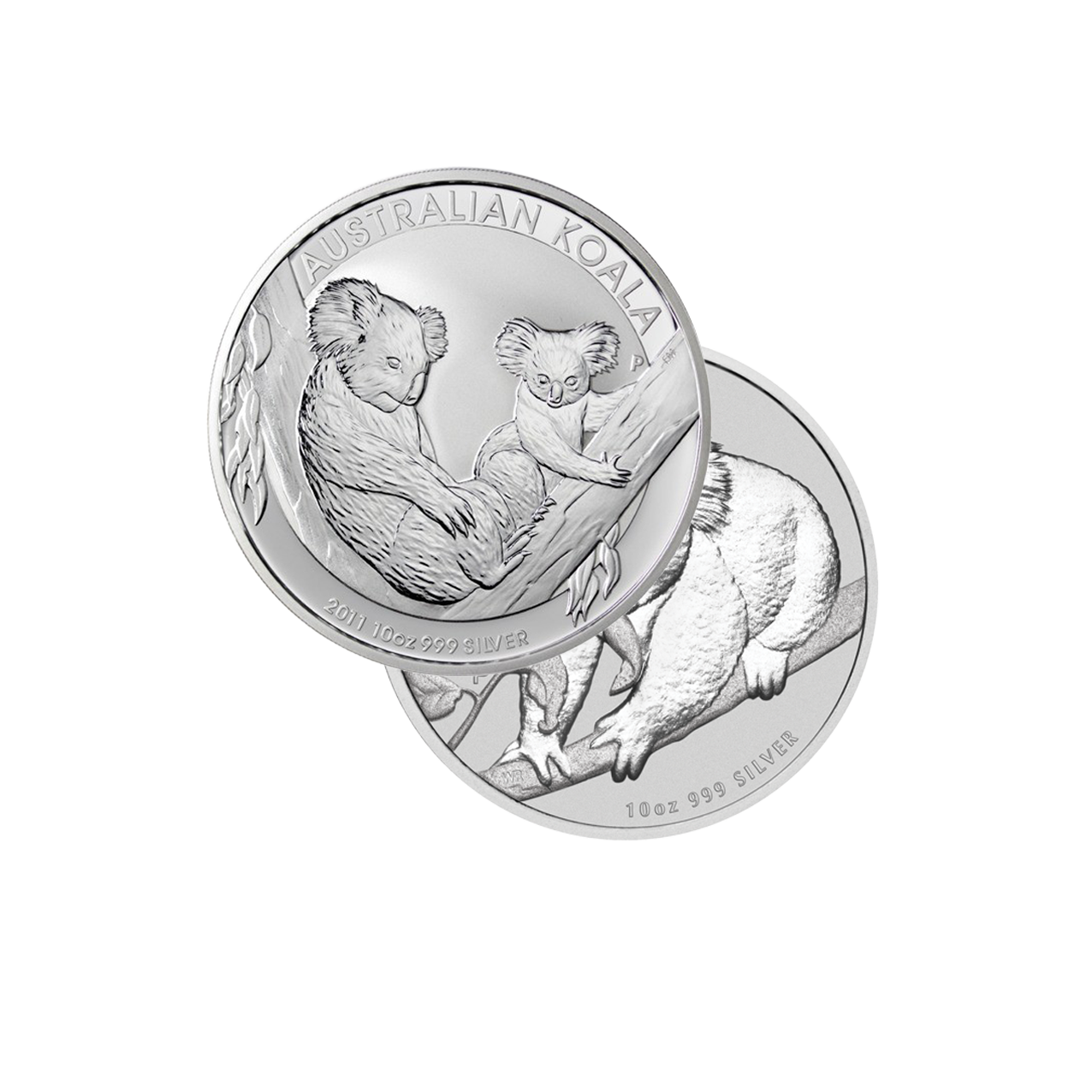 Koala (various years) - Australia 10 oz silver coin