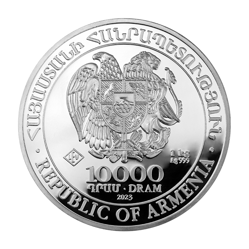 Arche Noah 2023 - Armenien 1 kg Silbermünze regelbesteuert