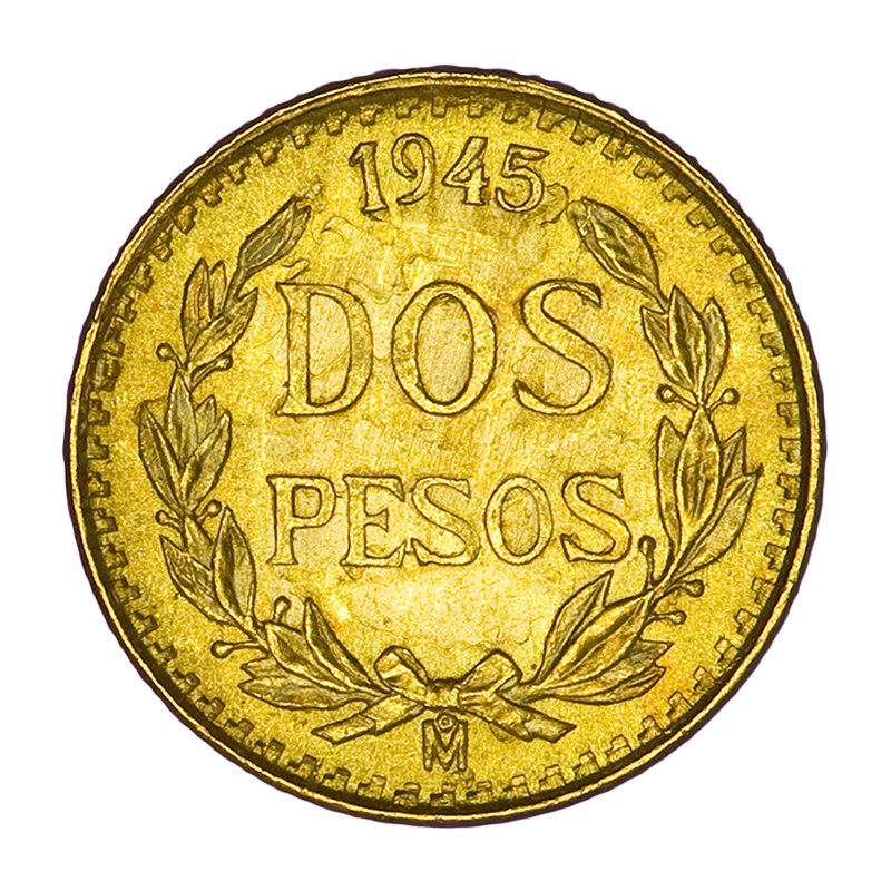 2 Pesos - Mexiko 1,5 g gold coin