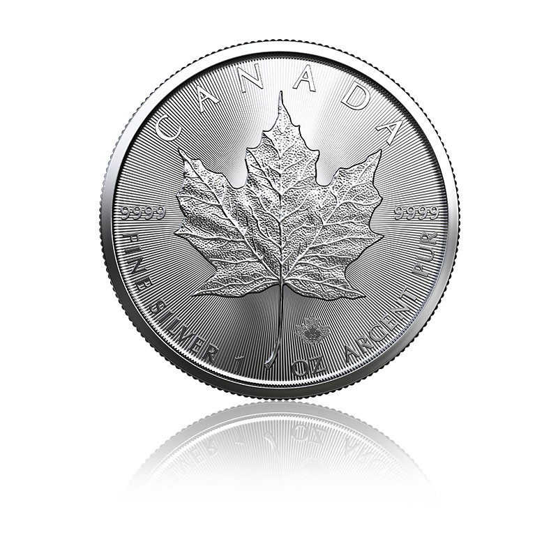 Maple Leaf - Canada 1 oz silver coin 2022