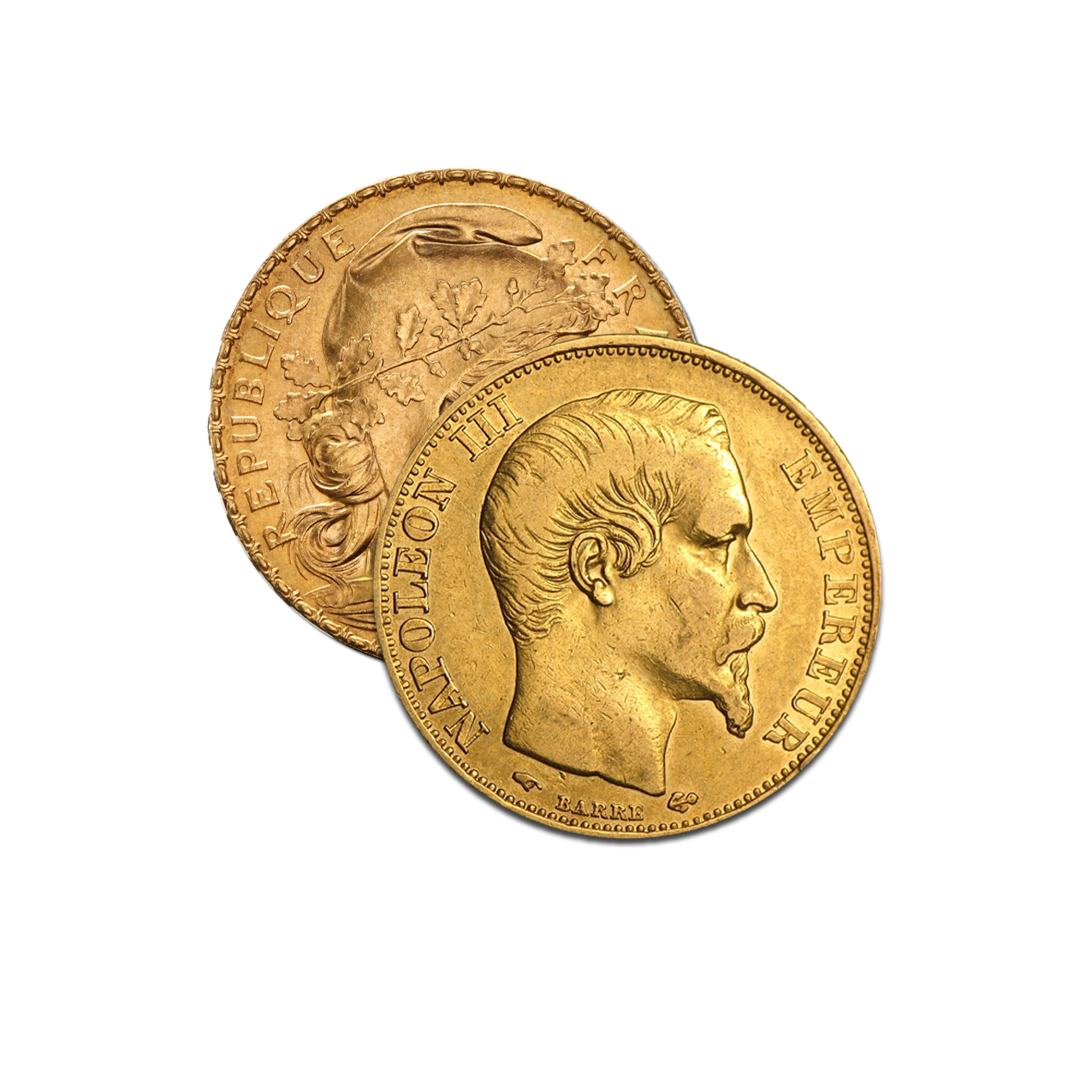 20 Francs 5,81 g pure gold -  France