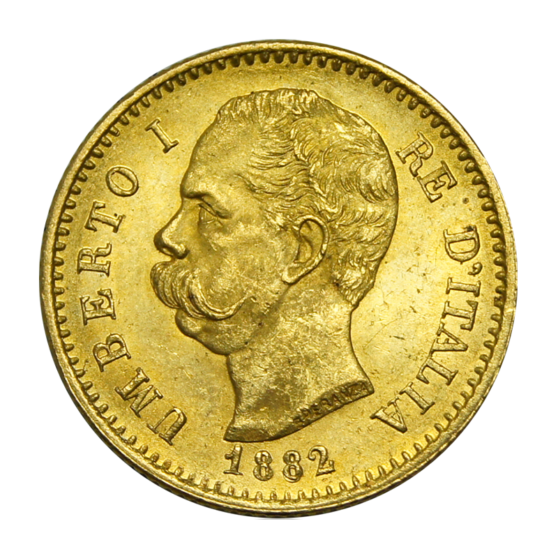 20 Lire Umberto I. - Italy - gold coin