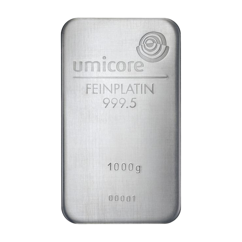 platinum bar - 1 kg 999,5