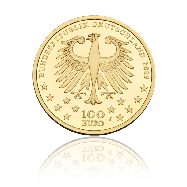 "Trier" 2009 - Deutschland 100 Euro 1/2 oz Goldmünze