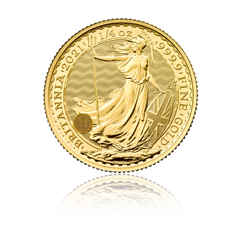 Britannia - Vereinigtes Königreich 1/4 oz Goldmünze