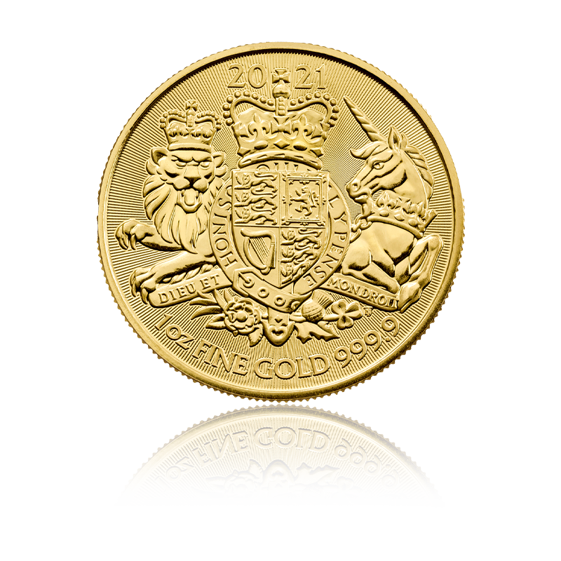 The Royal Arms (Various Years) - United Kingdom 1 oz goldcoin
