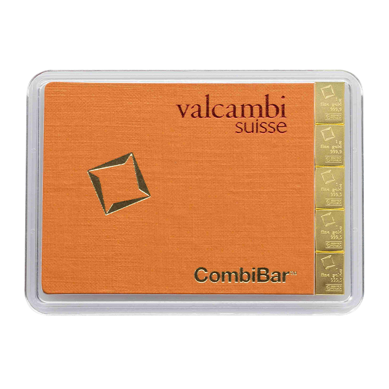 Combibar 5 g Gold .9999 (5 x 1 g)