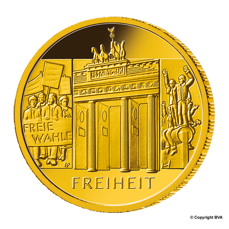 "Freedom" 2022 - Germany 100 Euro 1/2 oz Gold Coin