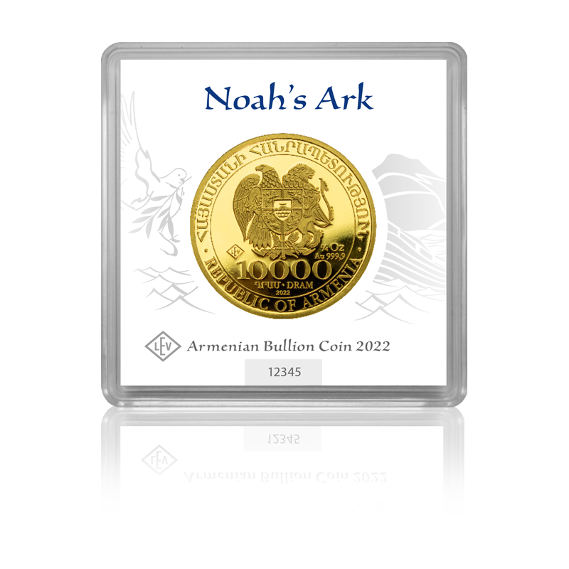 Arche Noah 2022 - Armenien 1/4 oz Goldmünze .9999