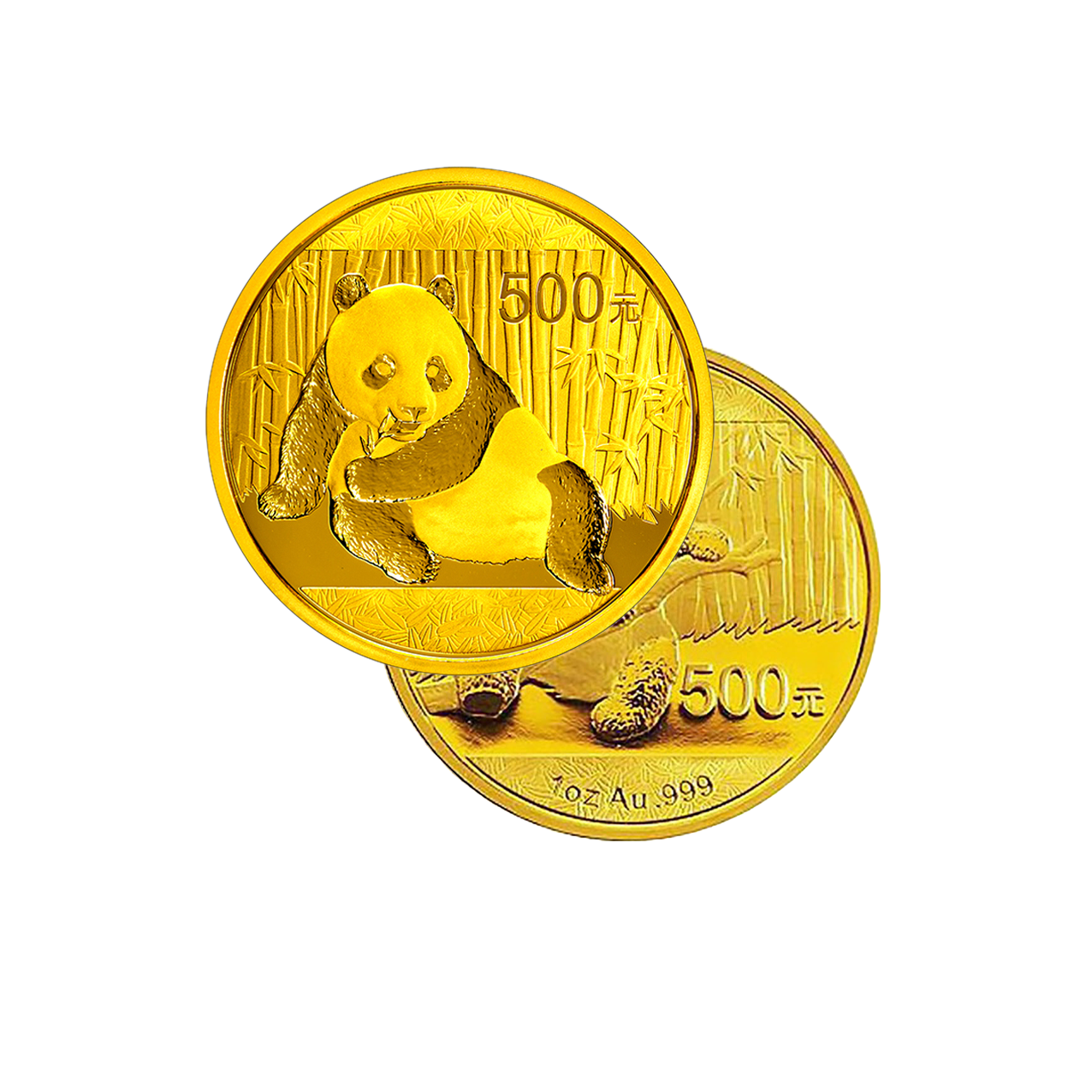 Panda (various Years) - China 1 oz gold coin