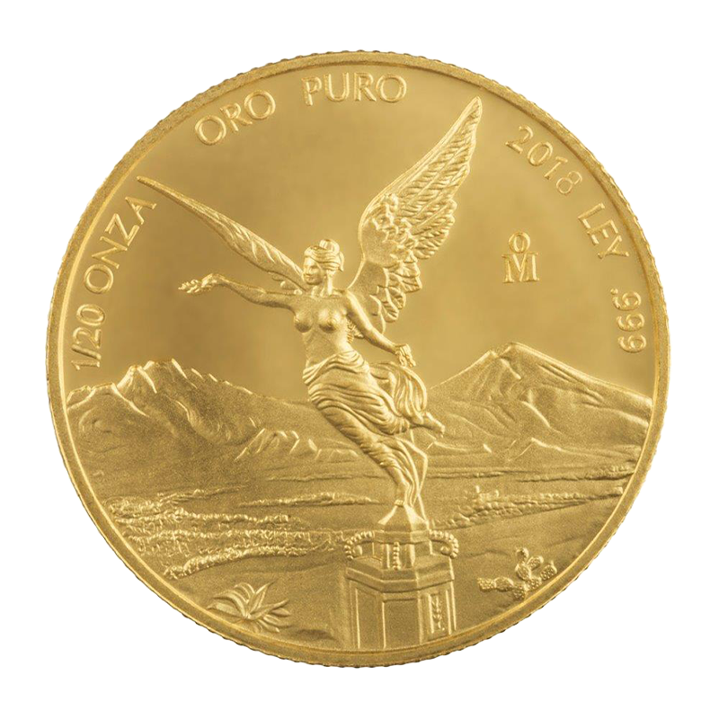 Libertad 1/20 troy once gold