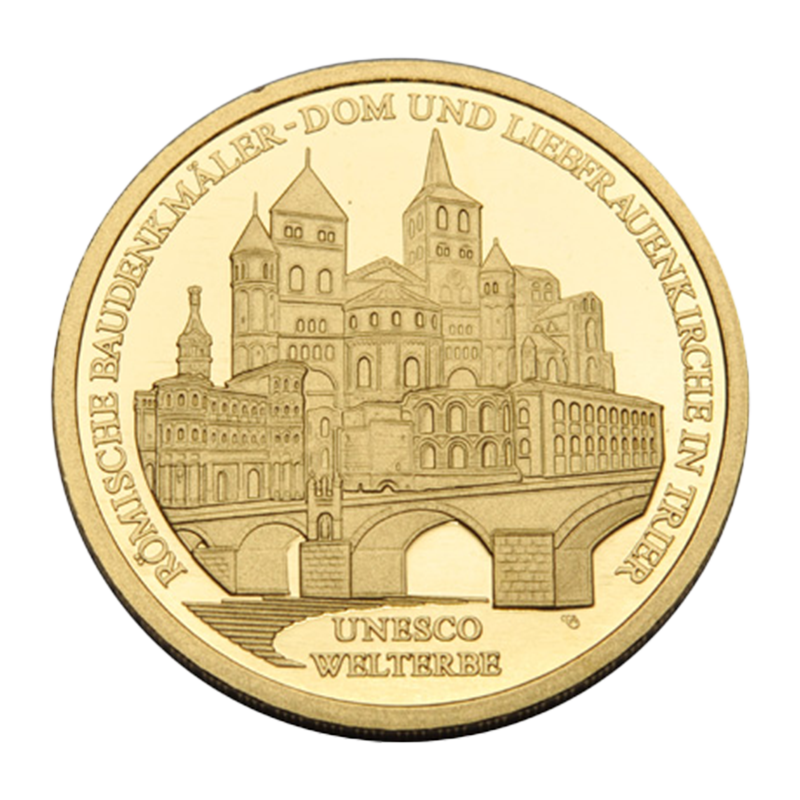 100 Euro gold coin "Trier" 2009 - Germany 1/2 oz gold coin