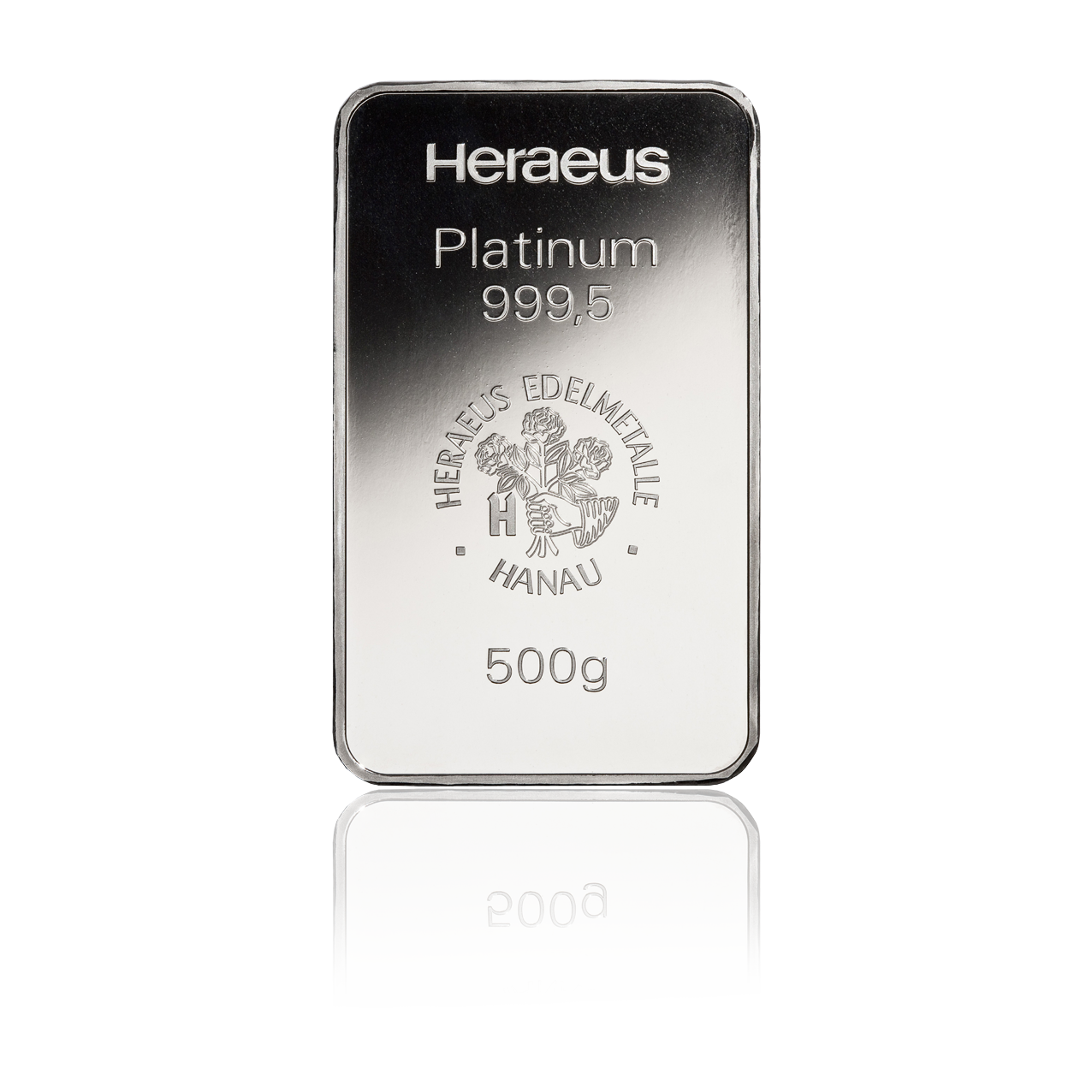 Platinbarren - 500 g .9995 - verschiedene Hersteller