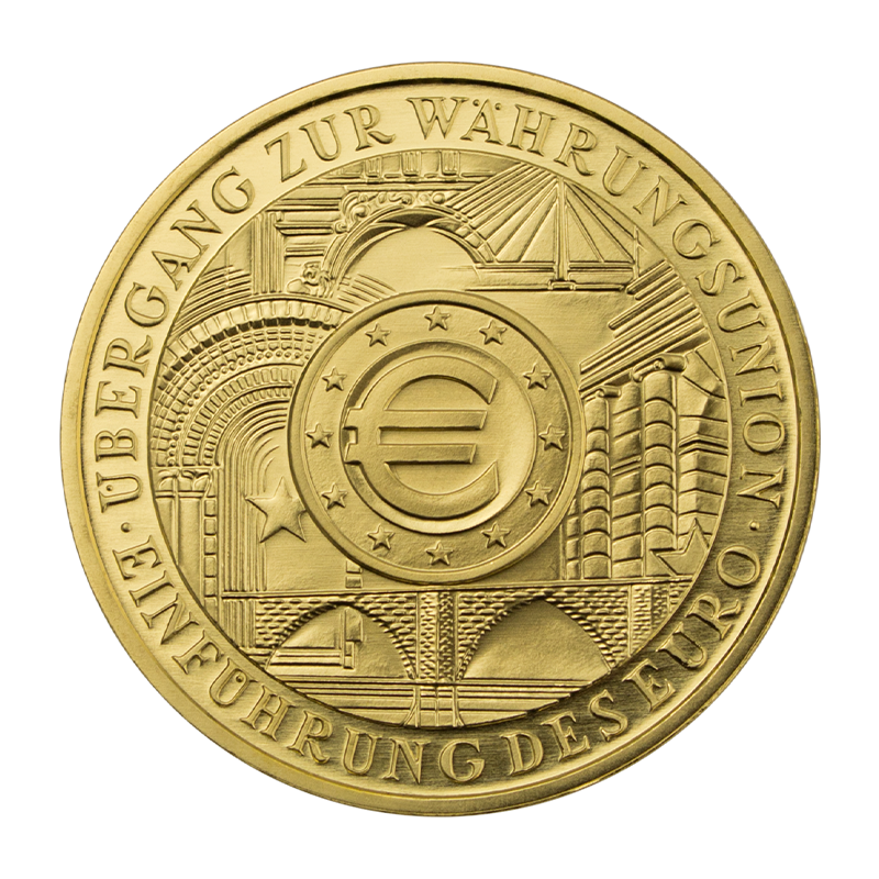 200 Euro gold coin "Euro-Einführung" 2002 - Germany 1 oz Gold - Various Mints