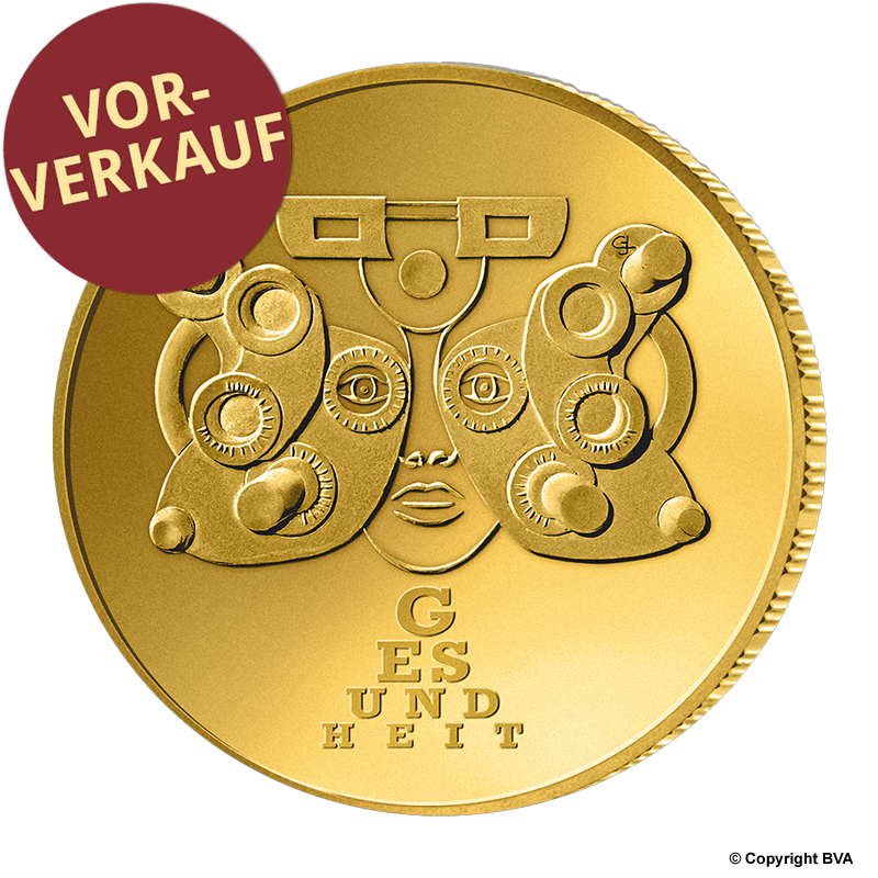 Deutsches Handwerk: "Gesundheit" 2025 F - Deutschland 50 Euro 1/4 oz Goldmünze Vorverkauf