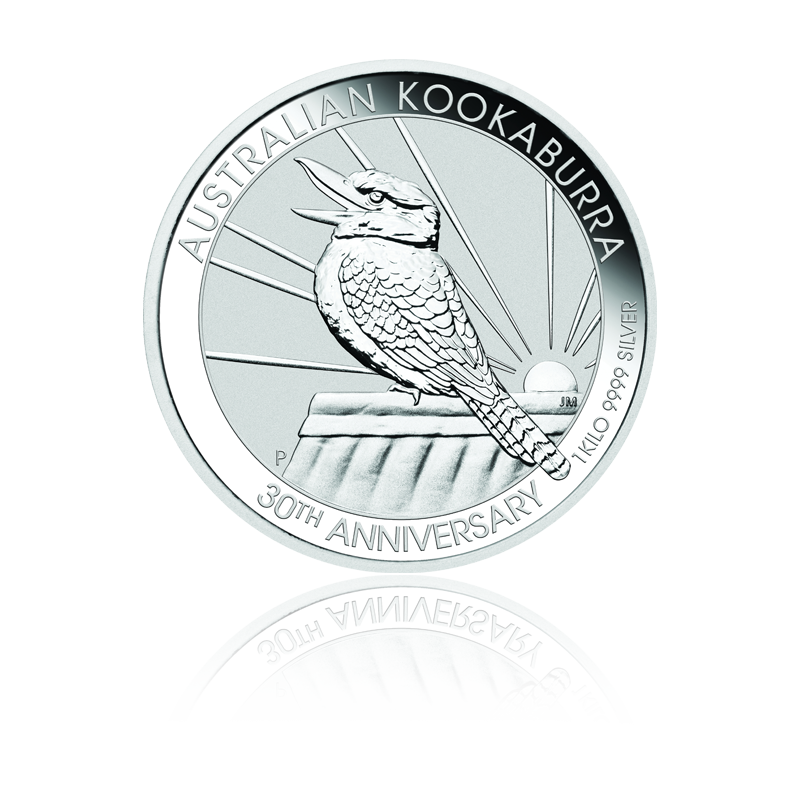Kookabura (various Years) - Australia 1 kg fine silver coin