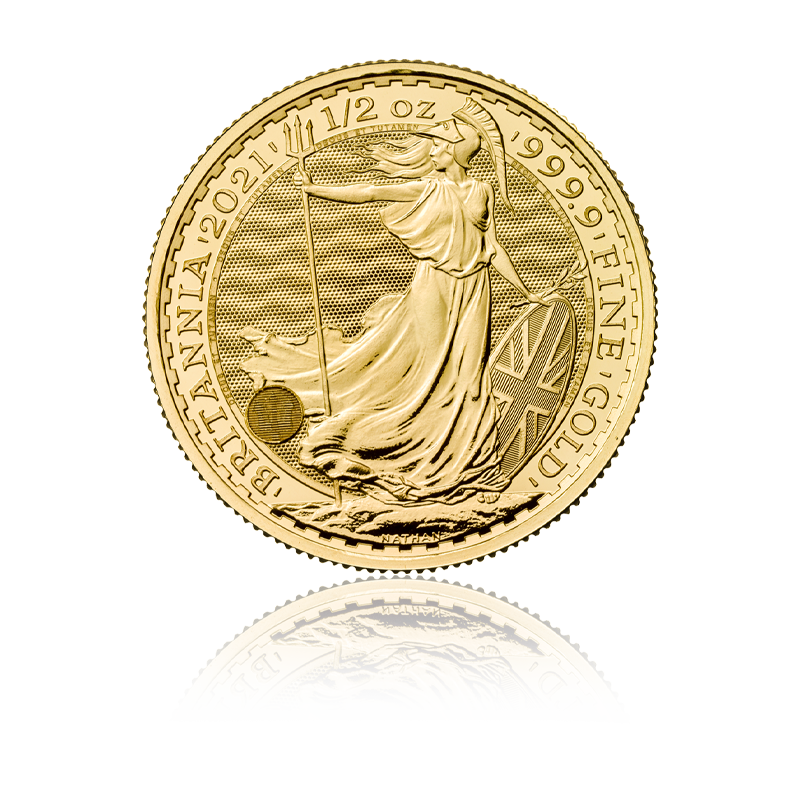 Britannia - Vereinigtes Königreich 1/2 oz Goldmünze