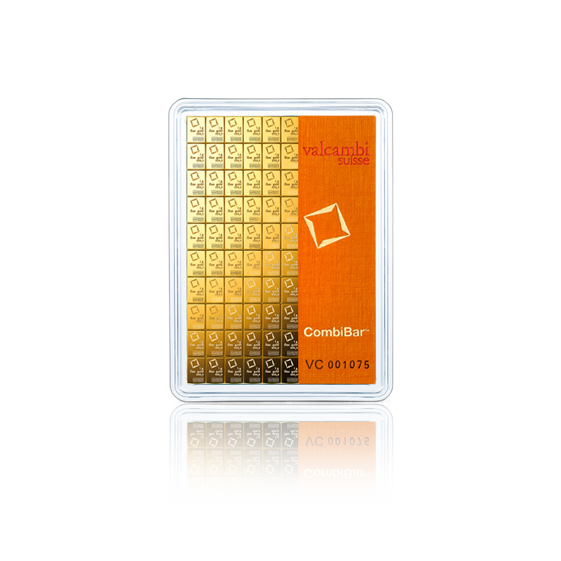 Combi Barren - 100 g Gold .9999 (100 x 1 g)