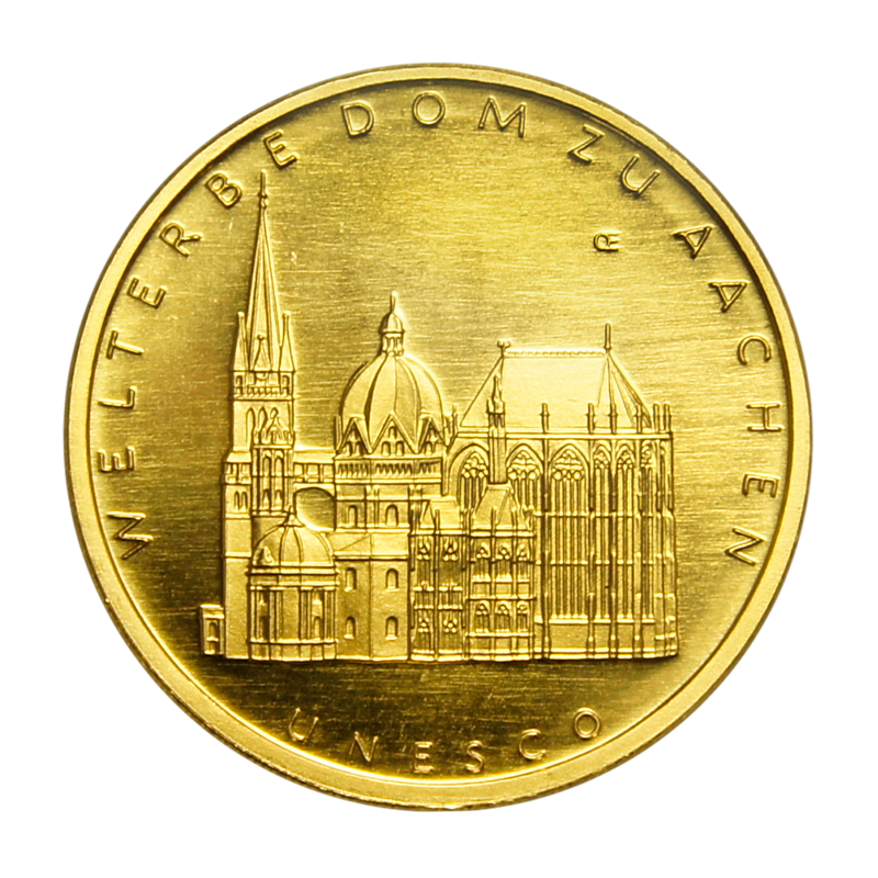 100 Euro gold coin "Aachener Dom" 2012 - Germany 1/2 oz gold coin