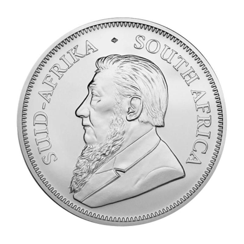 Krügerrand - Südafrika 1 oz Silbermünze, diverse Jahrgänge