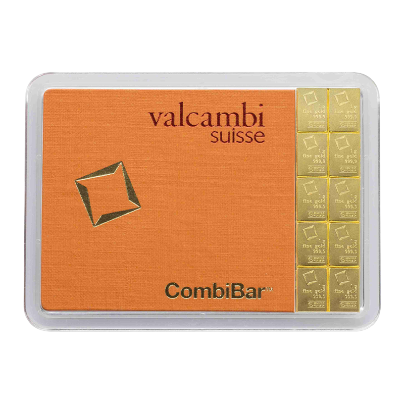 Combibar 10 g Gold .9999 (10 x 1 g)