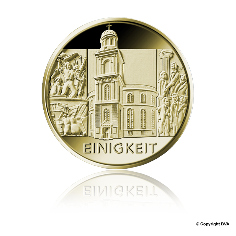 "Einigkeit" 2020 - Deutschland 100 Euro 1/2 oz Goldmünze