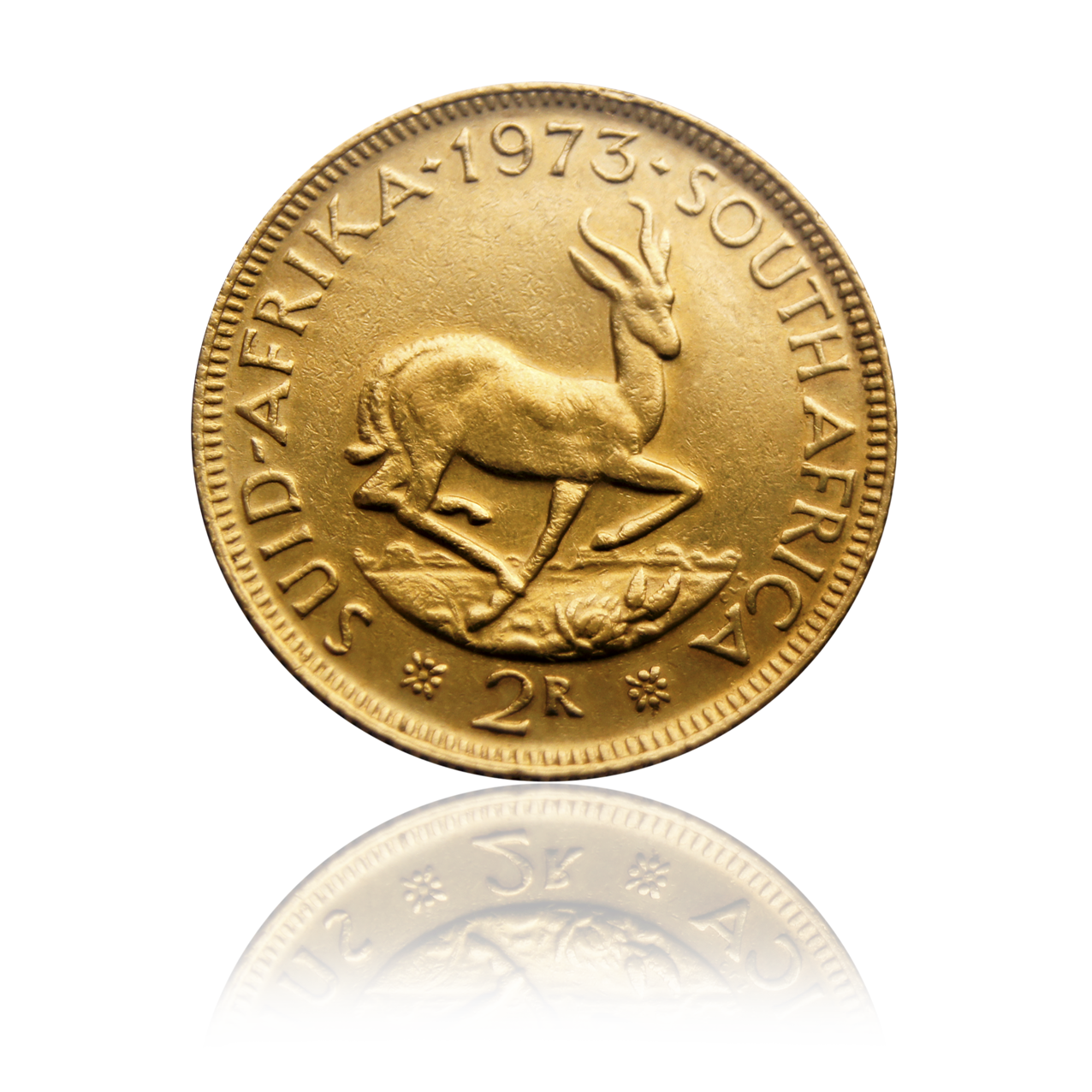 2 Rand - Südafrika Goldmünze