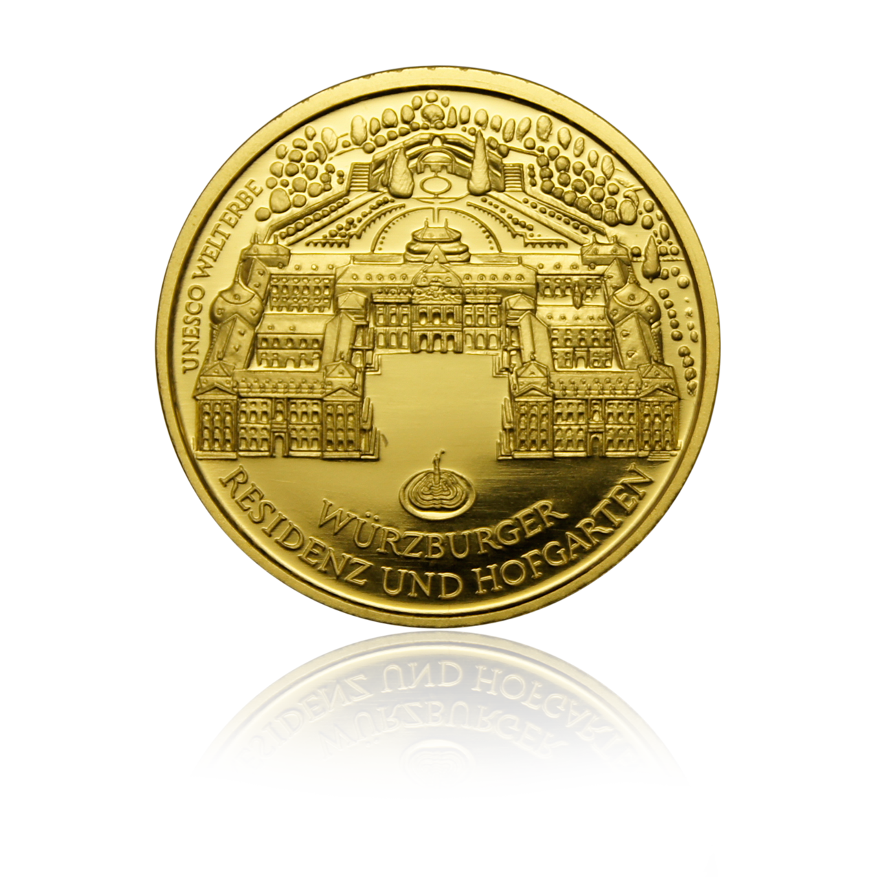 100 Euro gold coin "Würzburg" 2010 - Germany 1/2 oz gold coin
