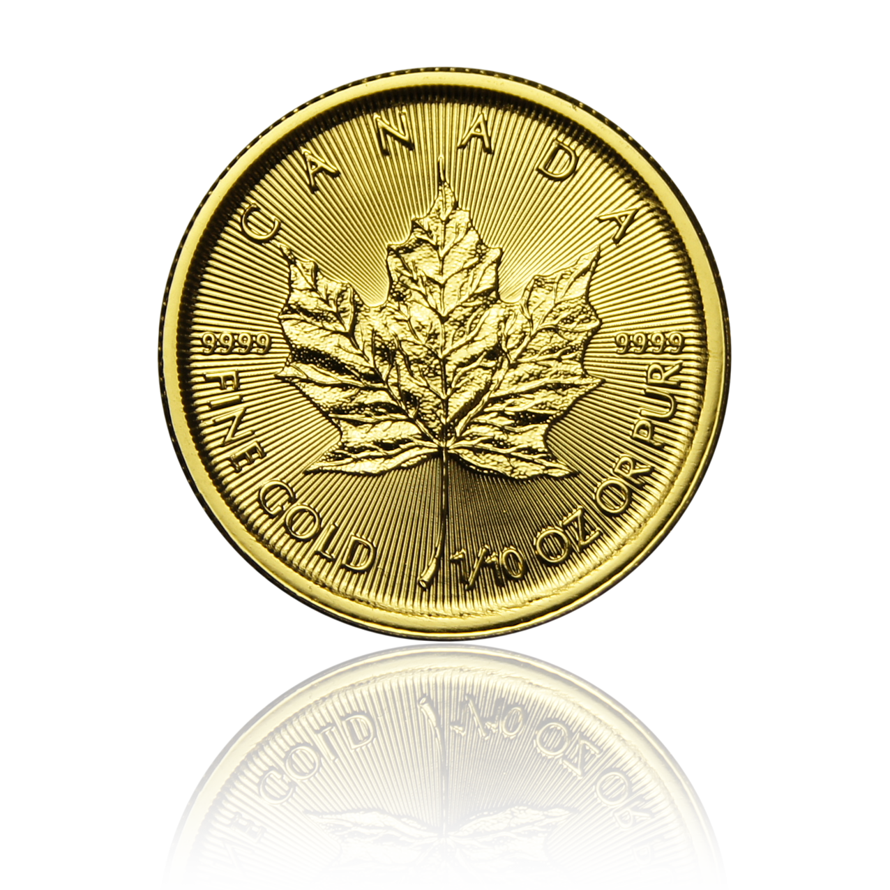 Maple Leaf - Kanada 1/10 oz Goldmünze