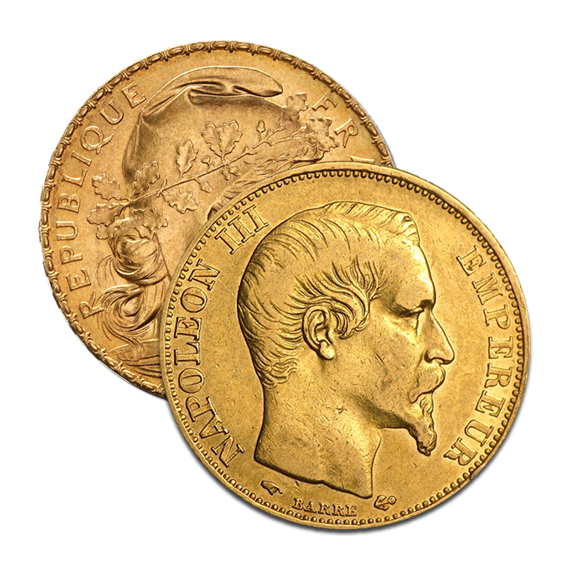 20 Francs 5,81 g pure gold -  France