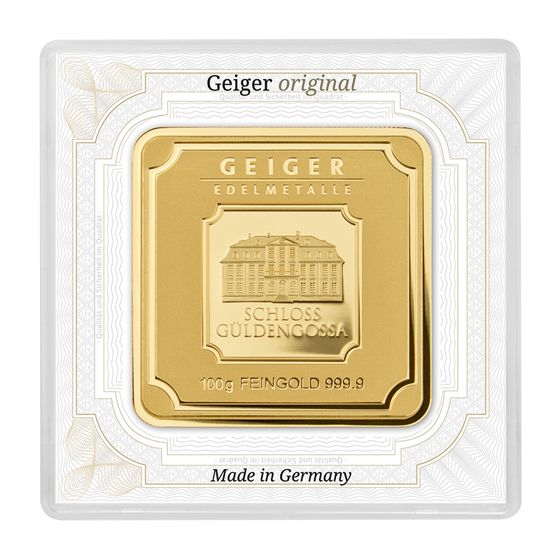 Buy Gold Bars from Geiger Edelmetalle