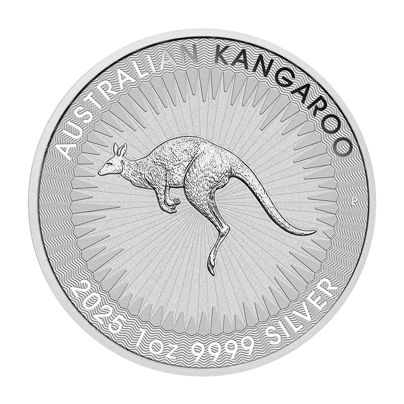 Kangaroo 2025 Australia 1 oz silver coin