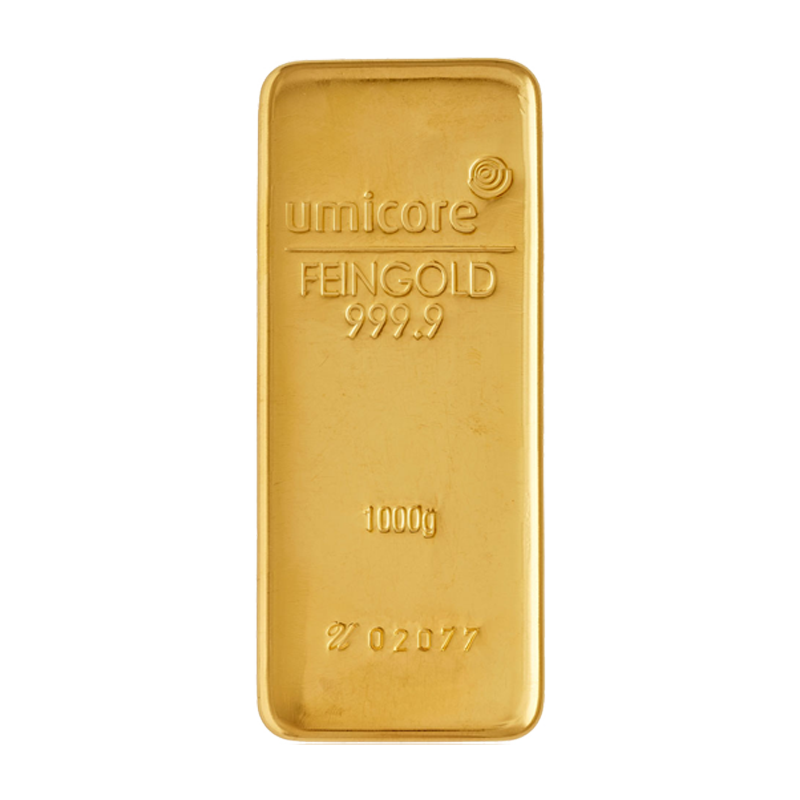 Gold Bar - 1 kg fine gold .9999