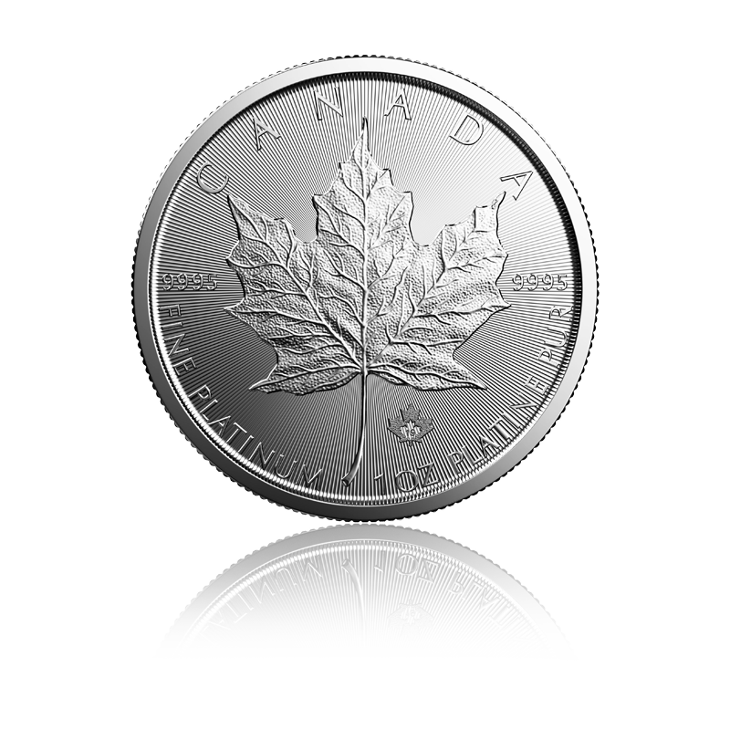 Maple Leaf - Kanada 1 oz Platinmünze