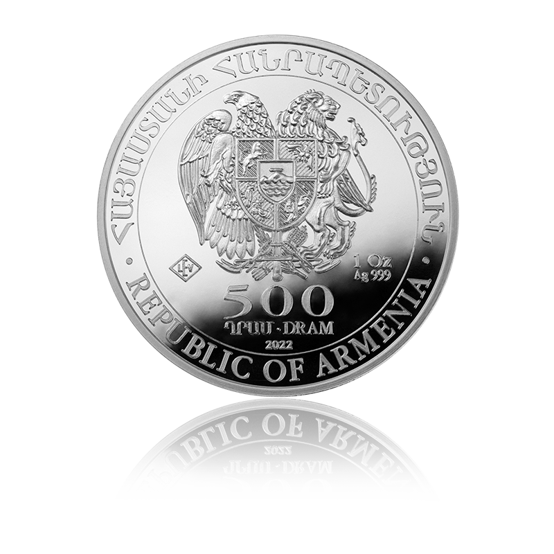 Noahs Ark 2022 - Armenia 1 oz silver coin .999