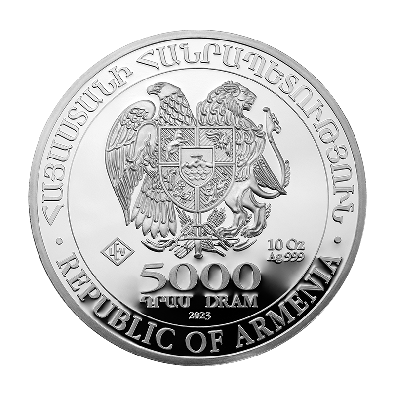Arche Noah 2023 - Armenien 10 oz Silbermünze regelbesteuert
