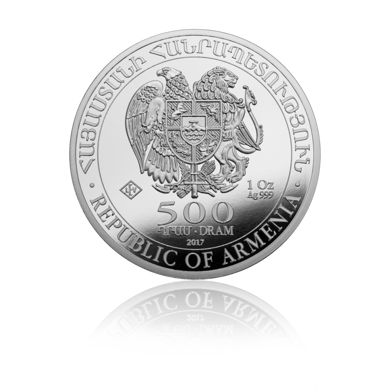 regular tax Noahs Ark Various Years - Armenia 1 oz silver coin .999