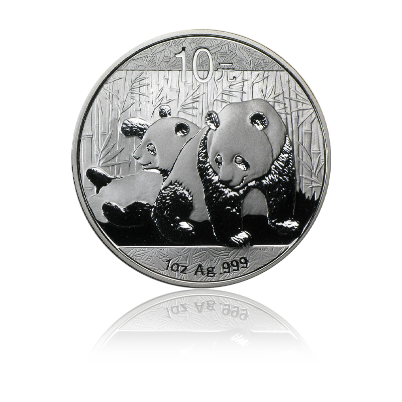 Panda (various Years) - China 1 oz silver coin