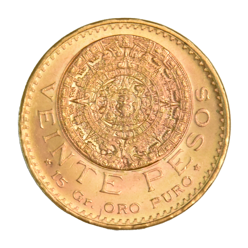 Mexico-20 Pesos Atztekenkalender Gold