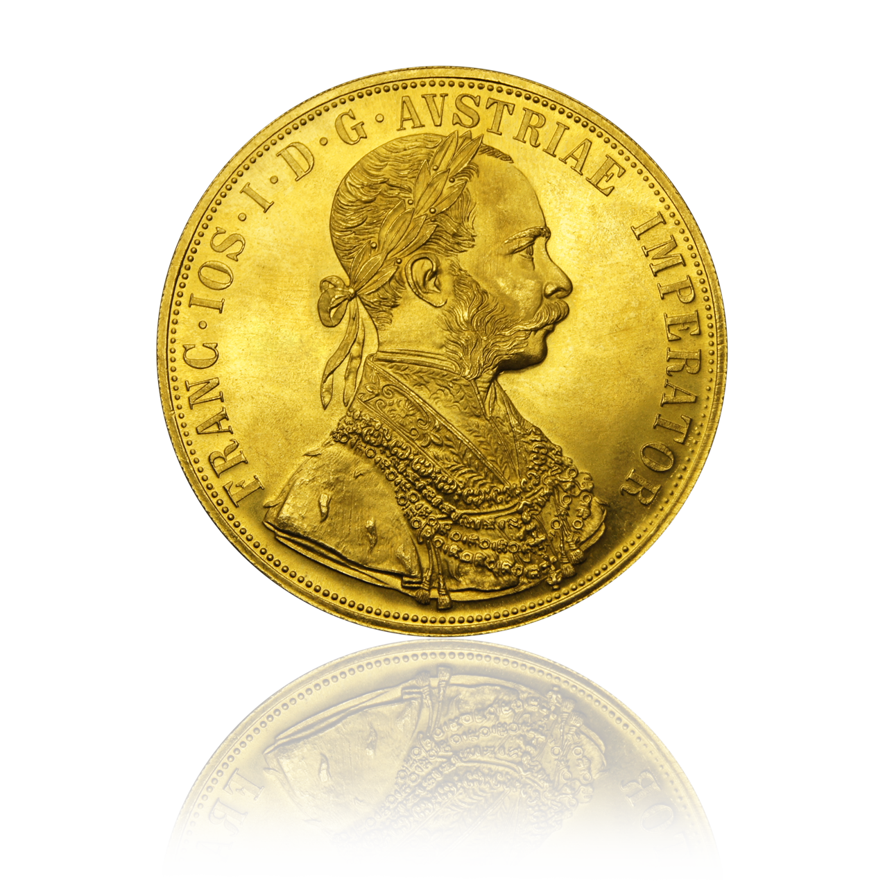 4 Dukaten - Österreich 13,76 g Goldmünze