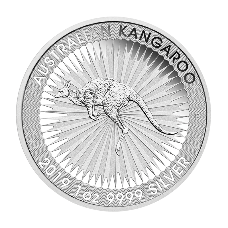 Känguru (Kangaroo) - Australien 1 oz Silbermünze, diverse Jahrgänge