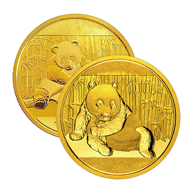 Panda (verschiedene Jahrgänge) - China 1/4 oz Goldmünze