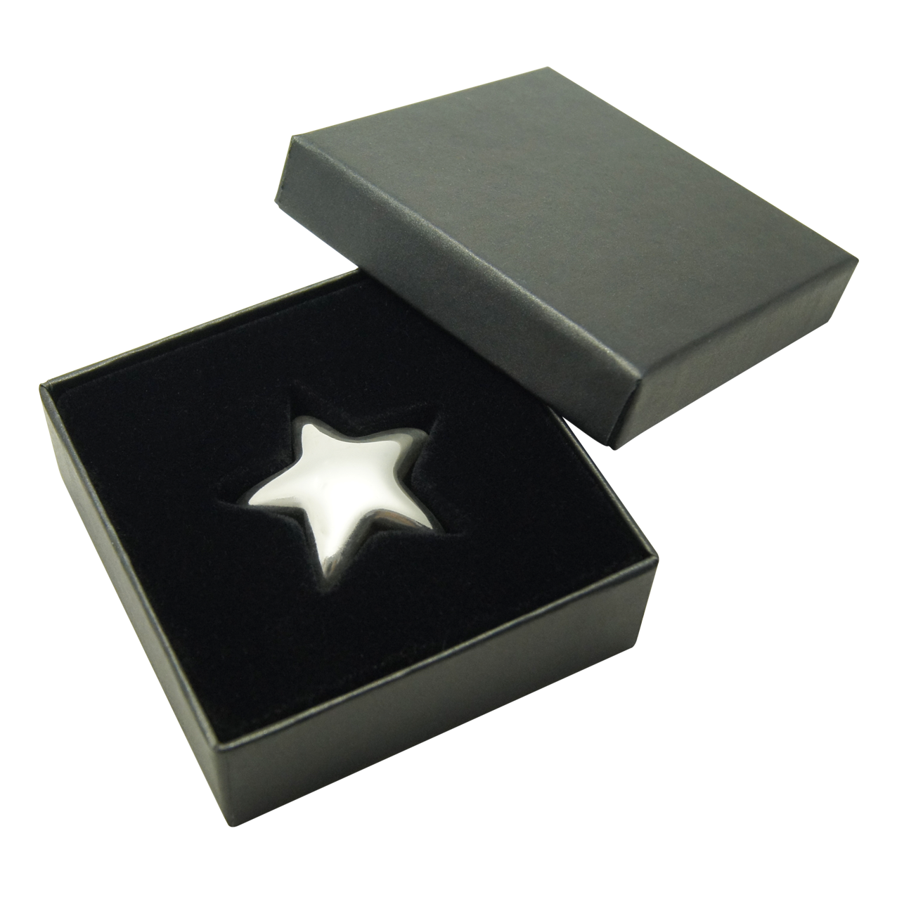 Silberstern - 1 oz .999 gegossen im Etui