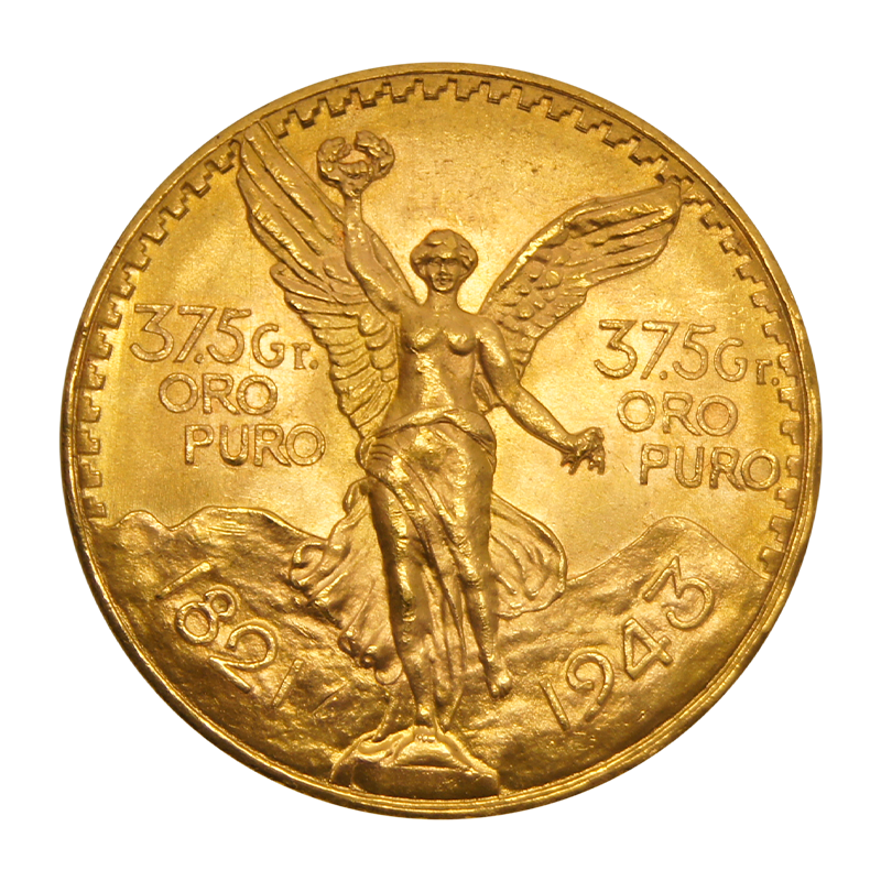 50 Pesos Centenario Mexiko