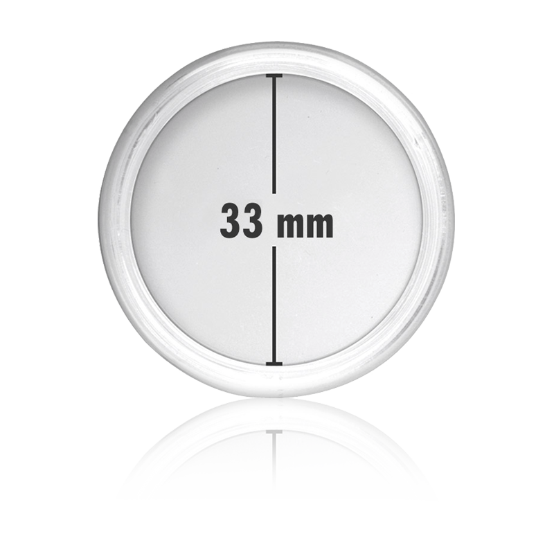 Coin Capsule for 1 oz gold Queens Beast - diameter 33 mm